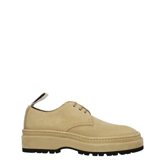 Oxfords et derbies en cuir beige de Jacquemus