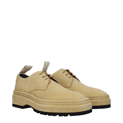 Oxfords et derbies en cuir beige de Jacquemus