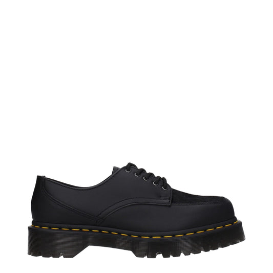 Oxfords et Derbies en cuir noir de Dr. Martens