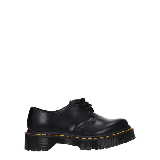 Dr. Martens Zwarte Lederen Oxford- en Derby-schoenen