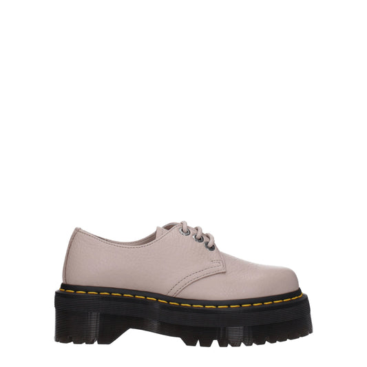 Dr. Martens grijze leren oxfords en derbies