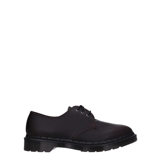 Oxfords et derbies en cuir violet de Dr. Martens