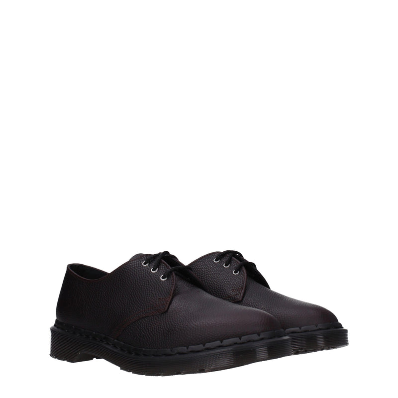 Dr. Martens Purple Leather Oxfords - Stylish Casual Footwear