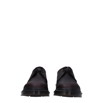 Oxfords et derbies en cuir violet de Dr. Martens