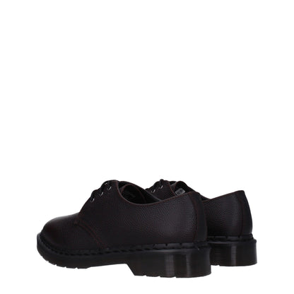 Oxfords et derbies en cuir violet de Dr. Martens