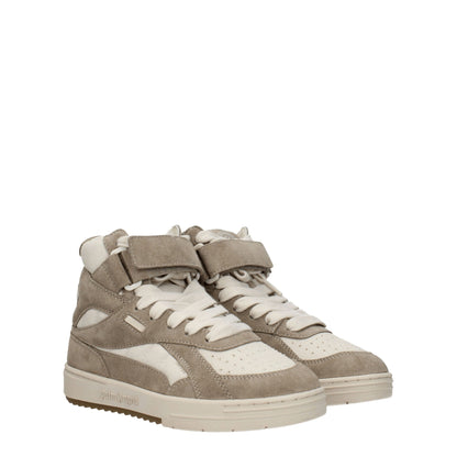 Palm Angels beige leren hi-tops