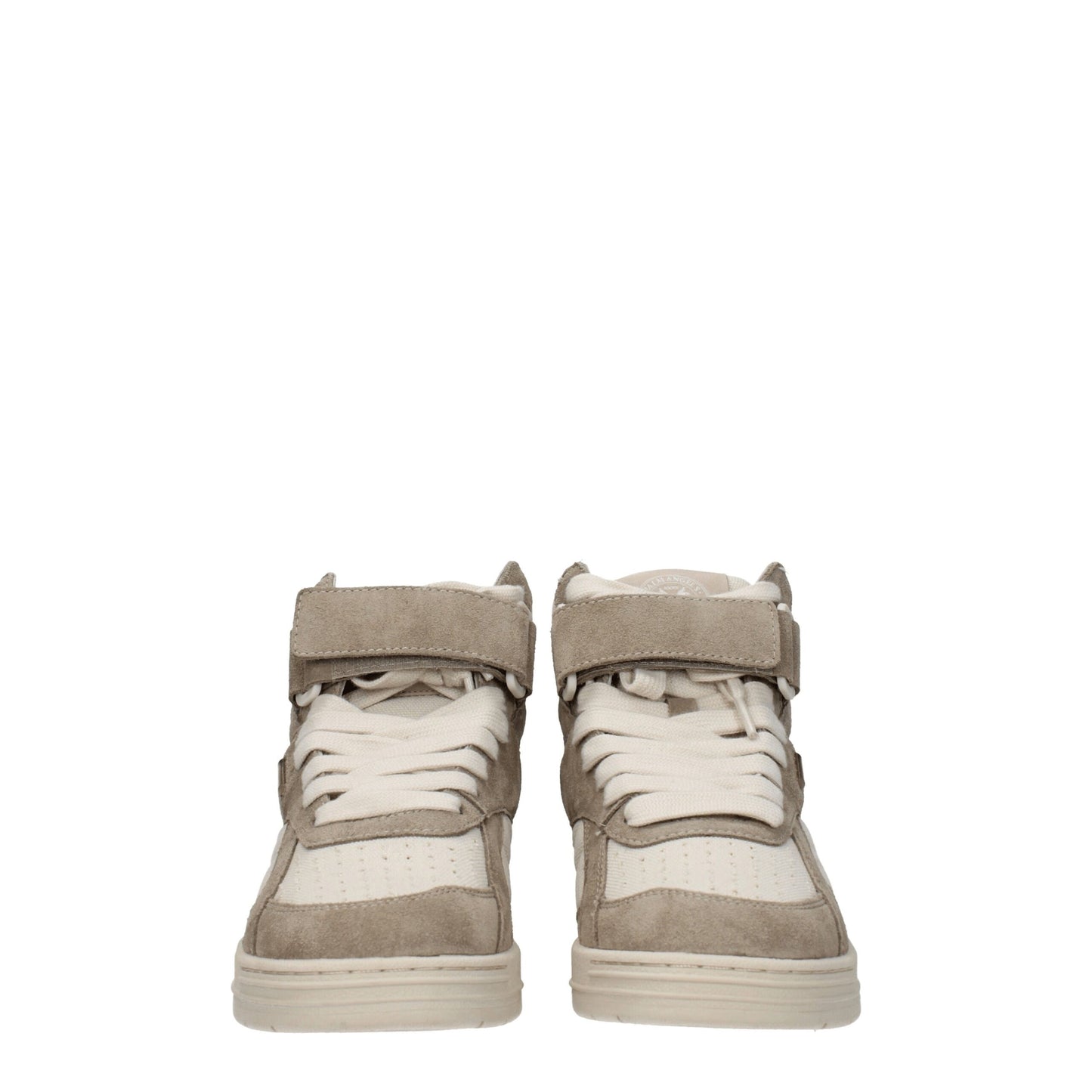 Palm Angels beige leren hi-tops