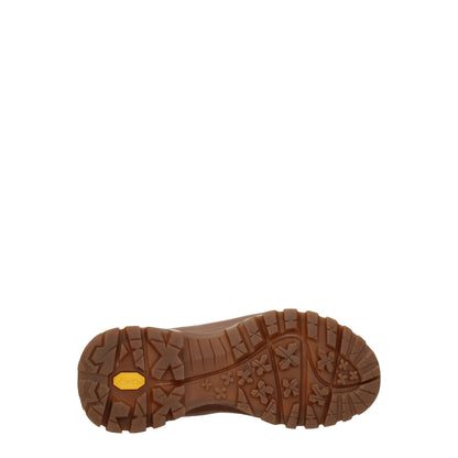 Bruine leren enkellaarzen van Stella McCartney
