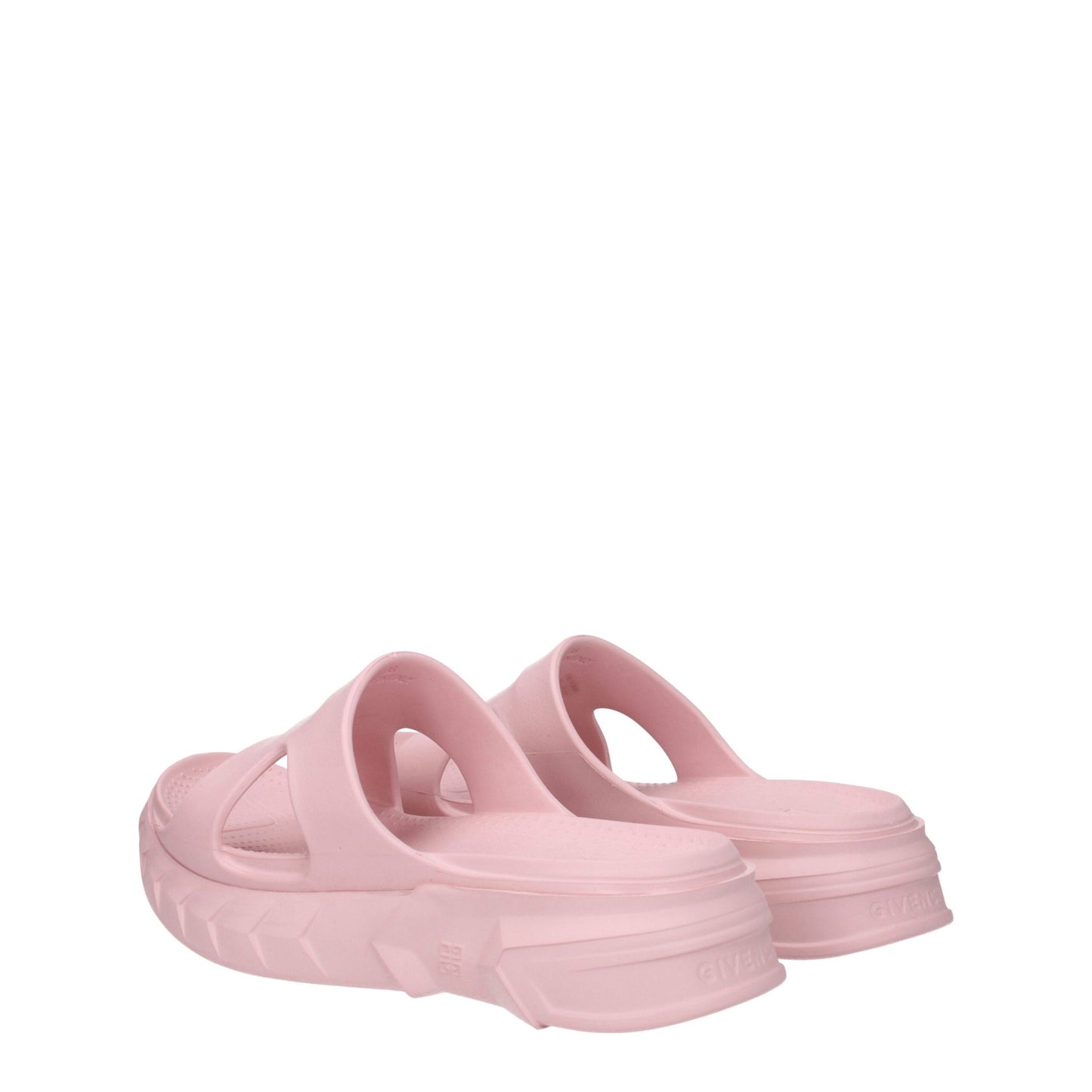 Givenchy Roze Katoenen Slippers Sandalen