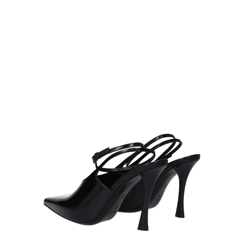 Givenchy Black Leather High Heel Pumps - Elegance Redefined