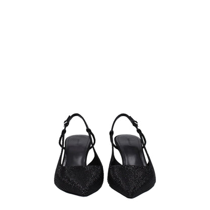 Givenchy zwarte pumps van stof met hoge hak