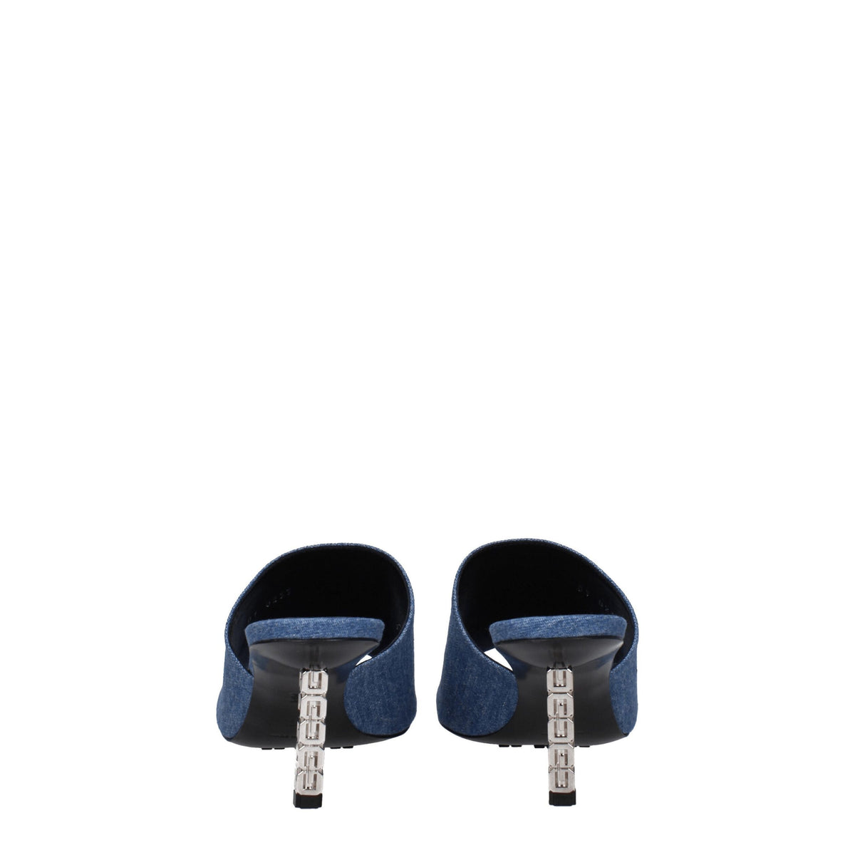 Givenchy Blue Fabric Platforms - Elegant Open Toe Sandals