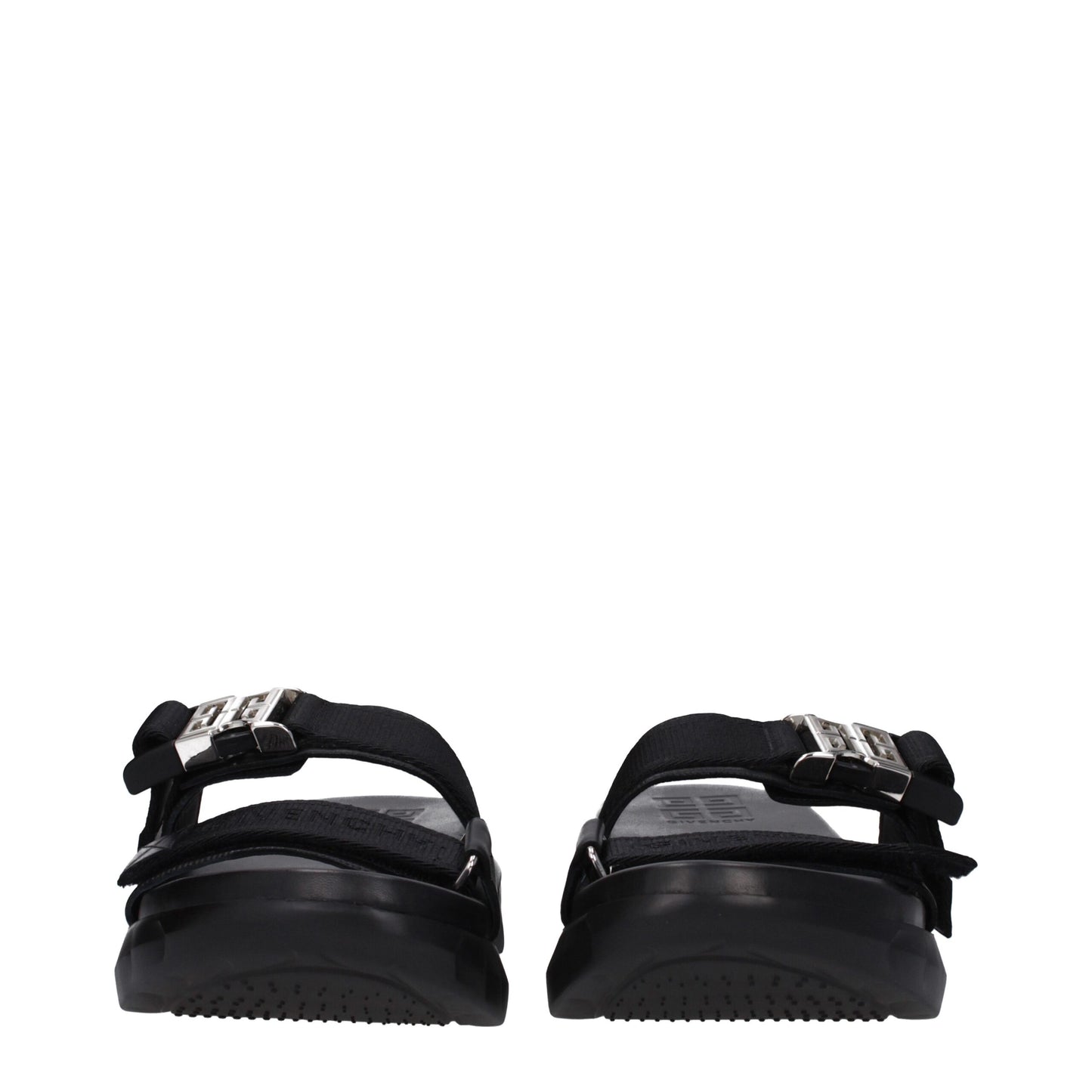 Sandales-nu-pieds en tissu noir Givenchy
