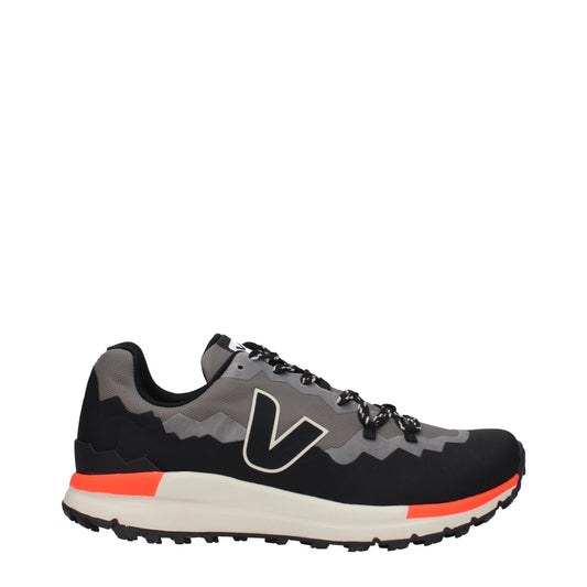 Sneakers de sport en tissu gris Veja