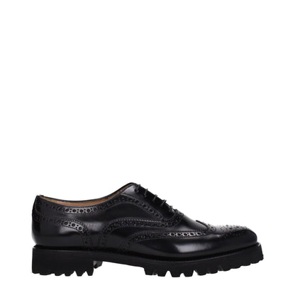 Church's, souliers Oxford et Derby en cuir noir