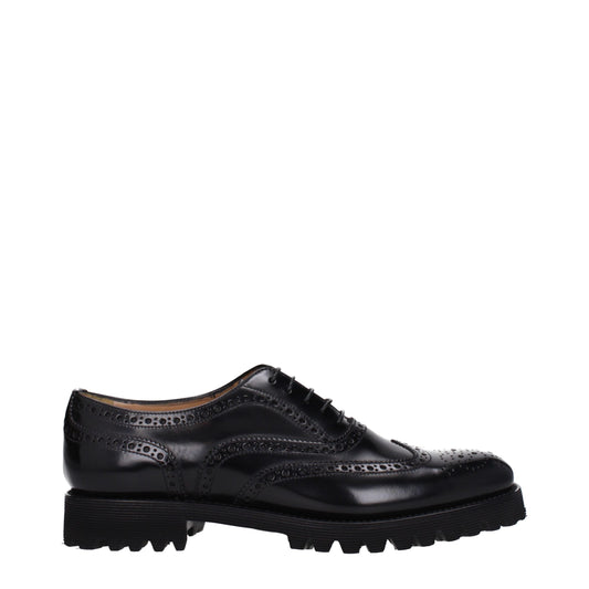 Church's, souliers Oxford et Derby en cuir noir