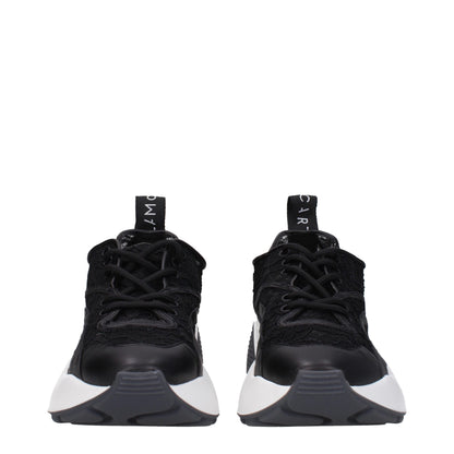 Stella McCartney zwarte stoffen chunky sneakers