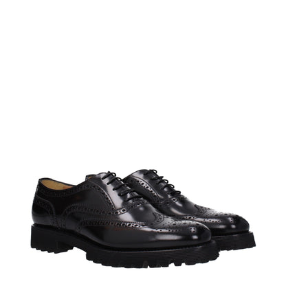 Church's, souliers Oxford et Derby en cuir noir
