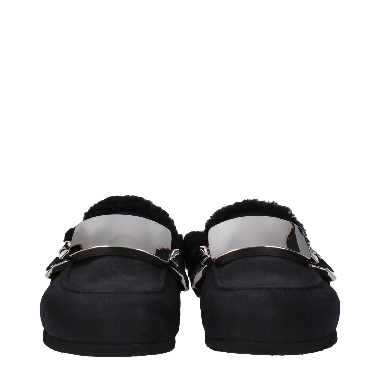 Sandales-nu-pieds en cuir noir de JW Anderson