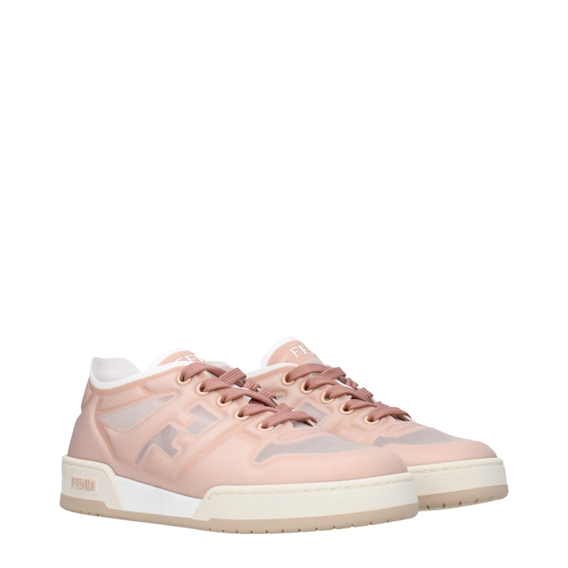 Fendi Pink Fibres Sneakers - Confort et Élégance au Quotidien