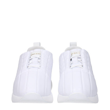 Burberry witte leren sneakers