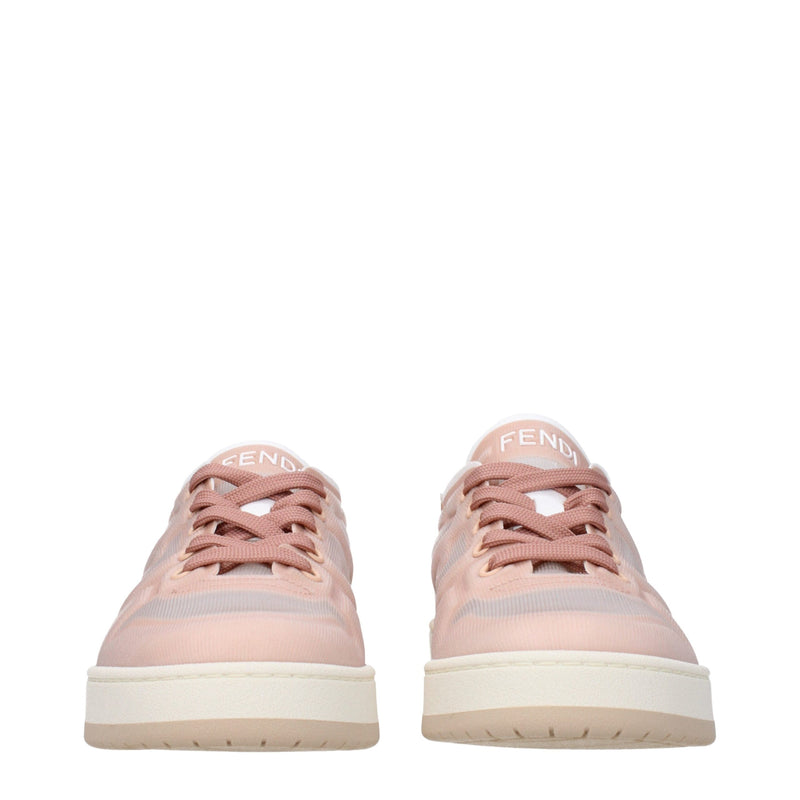 Fendi Pink Fibres Sneakers - Confort et Élégance au Quotidien