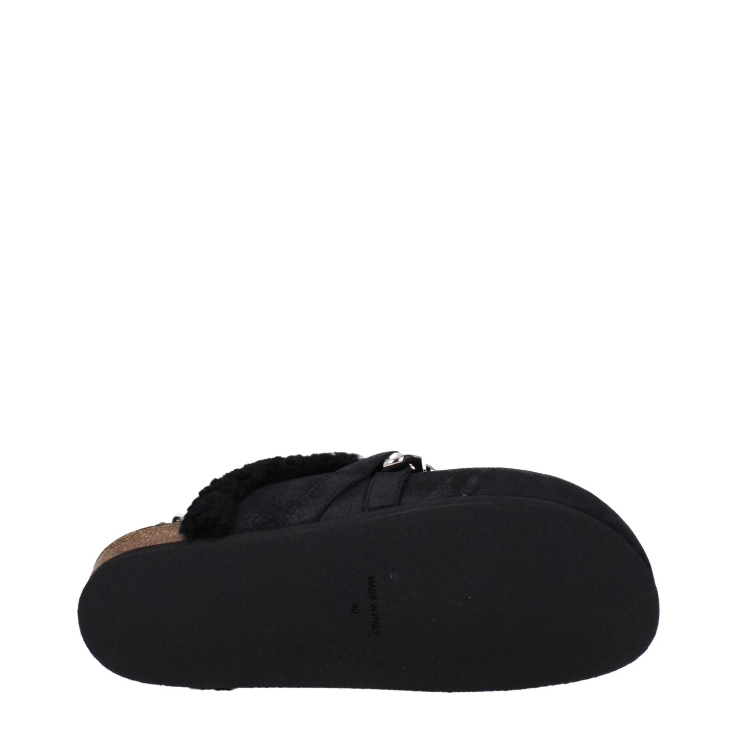 Sandales-nu-pieds en cuir noir de JW Anderson