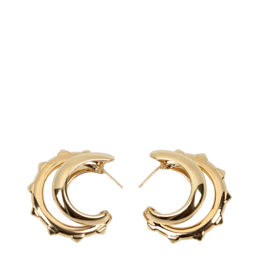 Boucles d'oreilles en métal doré Valentino Garavani