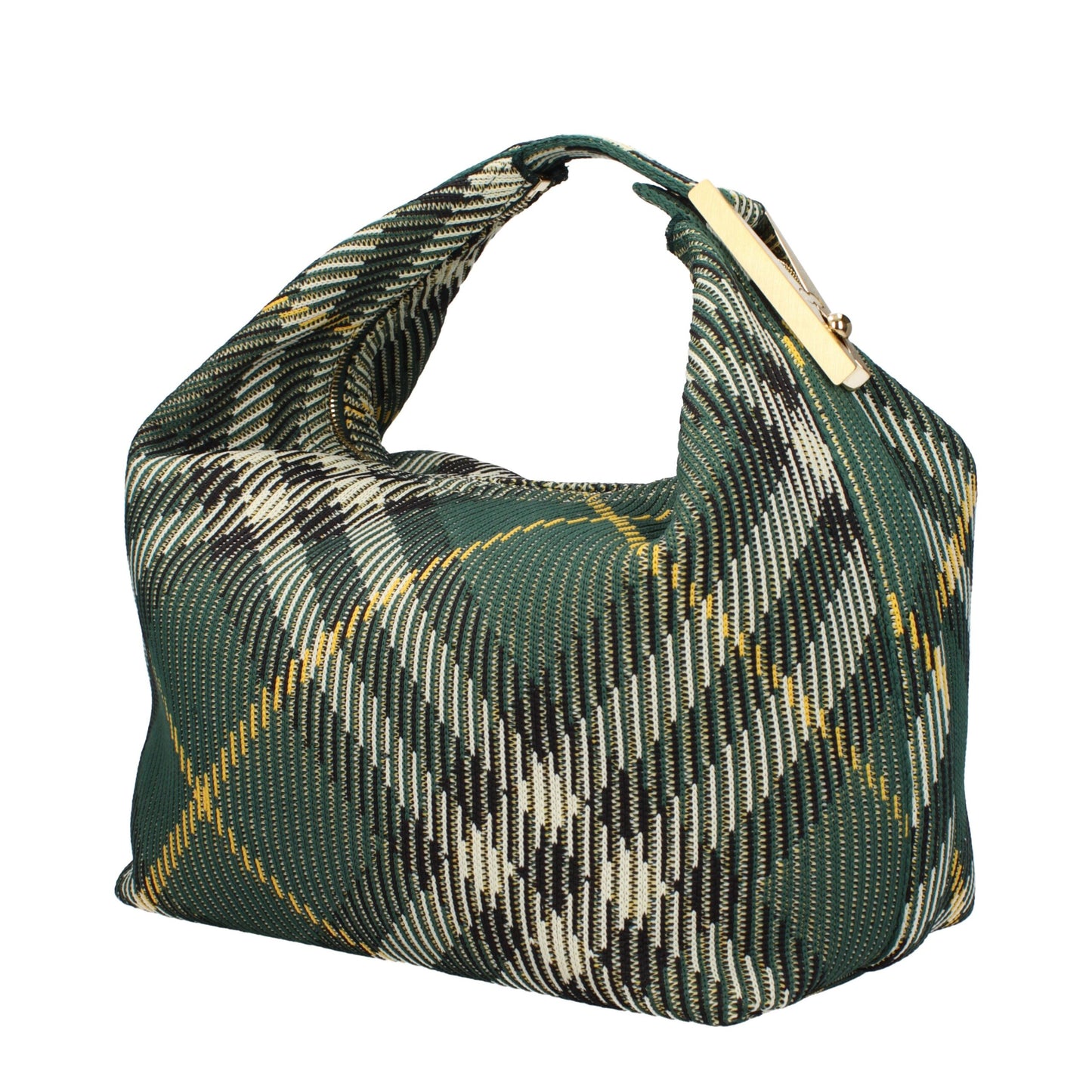 Sacs à main en tissu vert Burberry