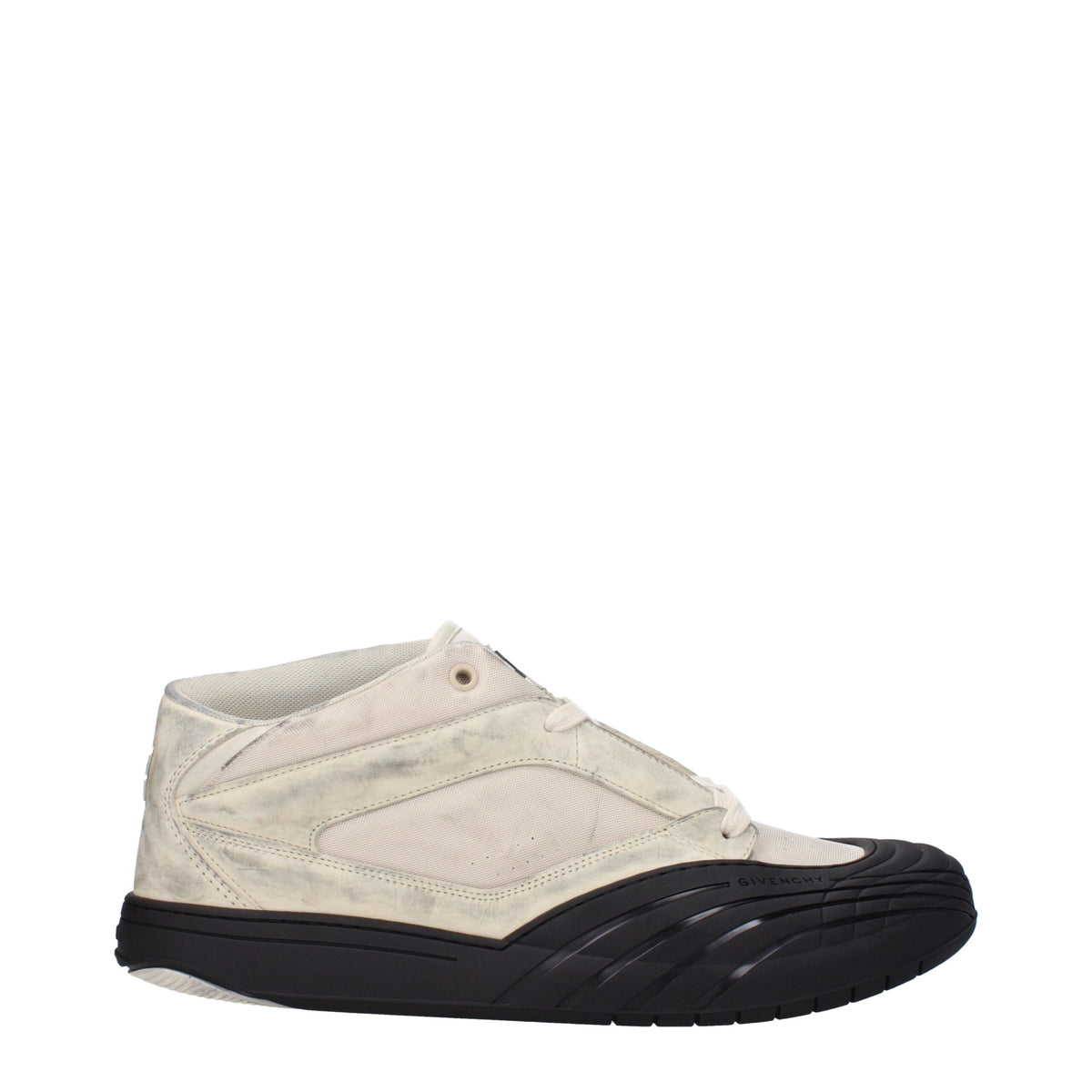 Givenchy Beige Fabric Chunky Sneakers - Vintage Style Footwear