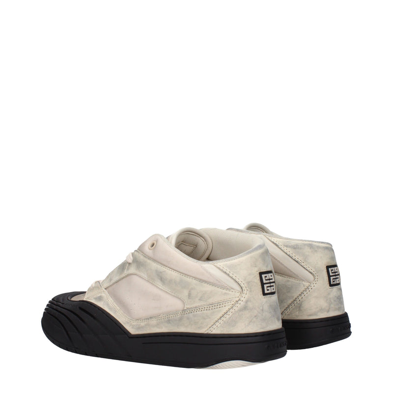 Givenchy Beige Fabric Chunky Sneakers - Vintage Style Footwear