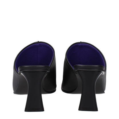 Stiletto hakken sandalen van zwart leer van Stella McCartney