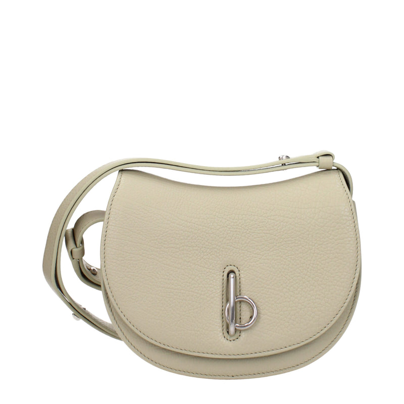 Sac à bandoulière en cuir vert Burberry - Accessoire mini élégant