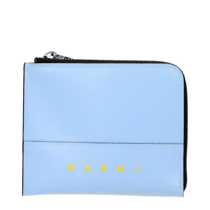 Portefeuilles Marni en polyéthylène bleu