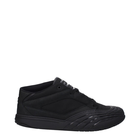 Baskets basses en tissu noir Givenchy
