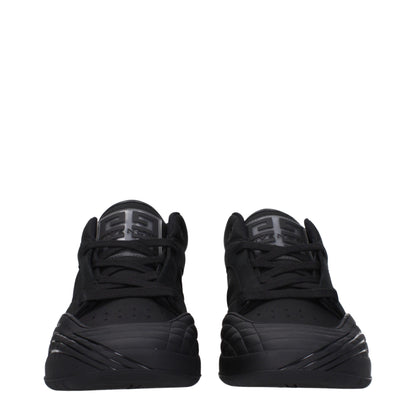 Baskets basses en tissu noir Givenchy