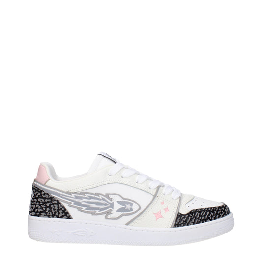 Sneakers de sport en cuir blanc Enterprise Japan