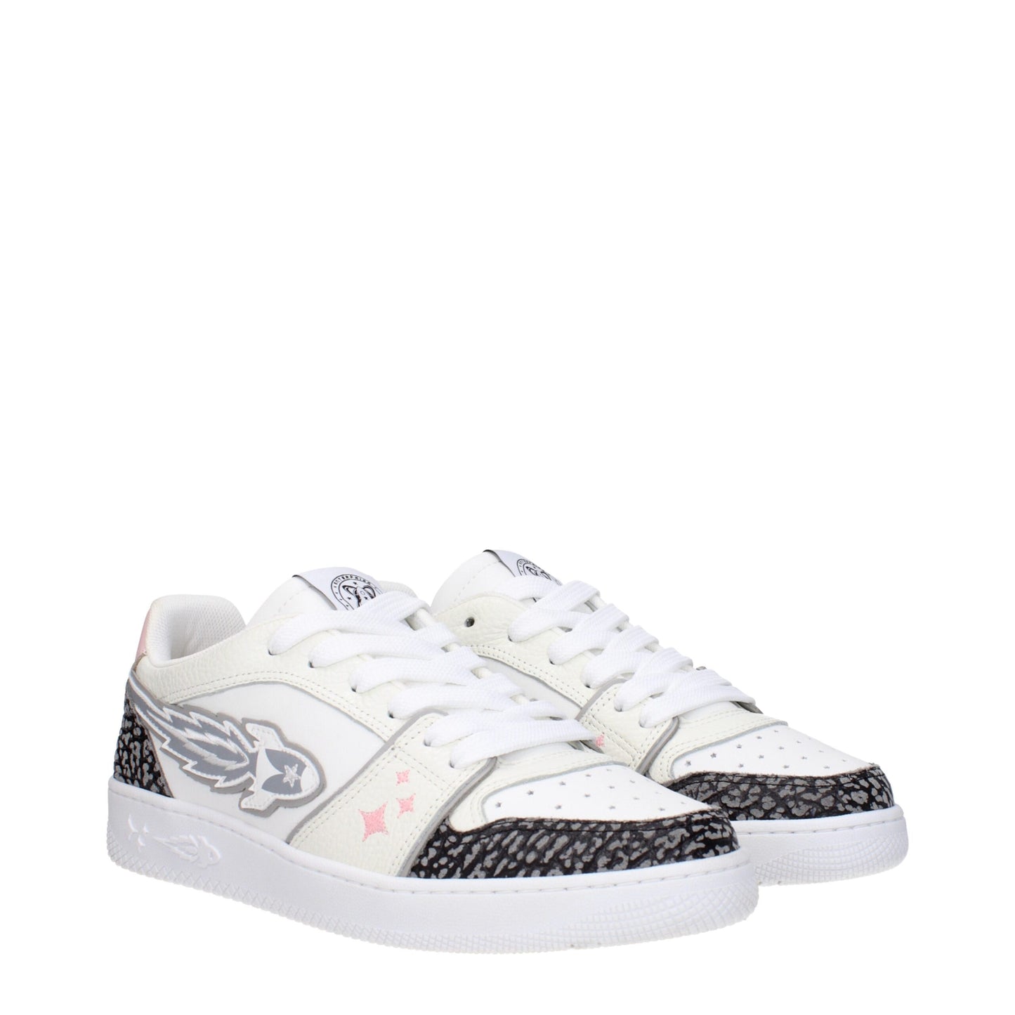 Sneakers de sport en cuir blanc Enterprise Japan