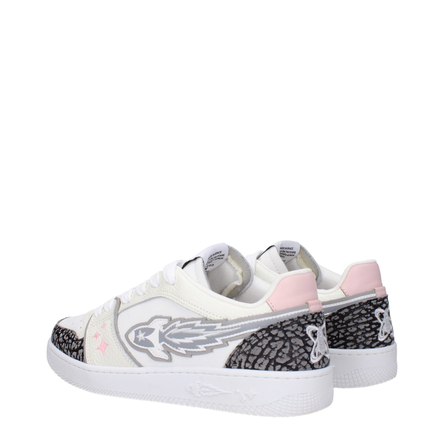 Sneakers de sport en cuir blanc Enterprise Japan