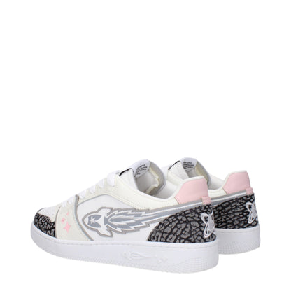Sneakers de sport en cuir blanc Enterprise Japan