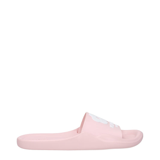 Kenzo Roze Katoenen Slippers Sandalen