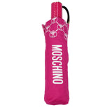 Moschino Pink Polyester Umbrella - Stylish & Durable Rain Gear
