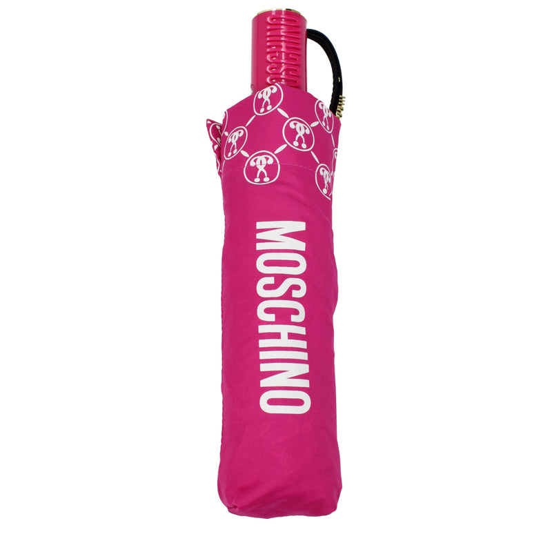 Parapluie en Polyester Rose Moschino - Élégance et Durabilité