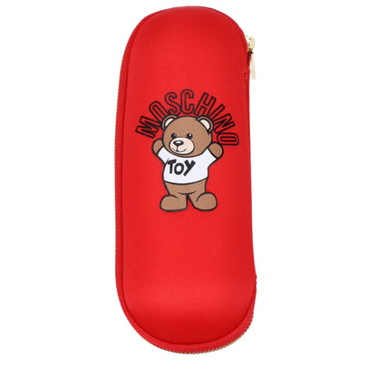 Parapluies en polyester rouge Moschino