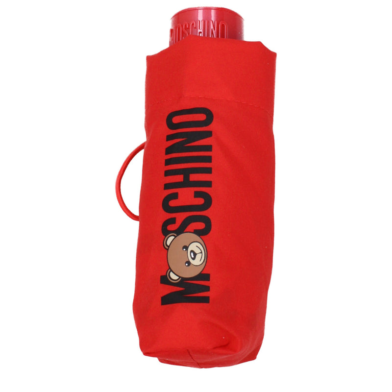 Parapluie en Polyester Rouge Moschino - Élégant et Pratique