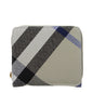 Portefeuilles en tissu beige de Burberry