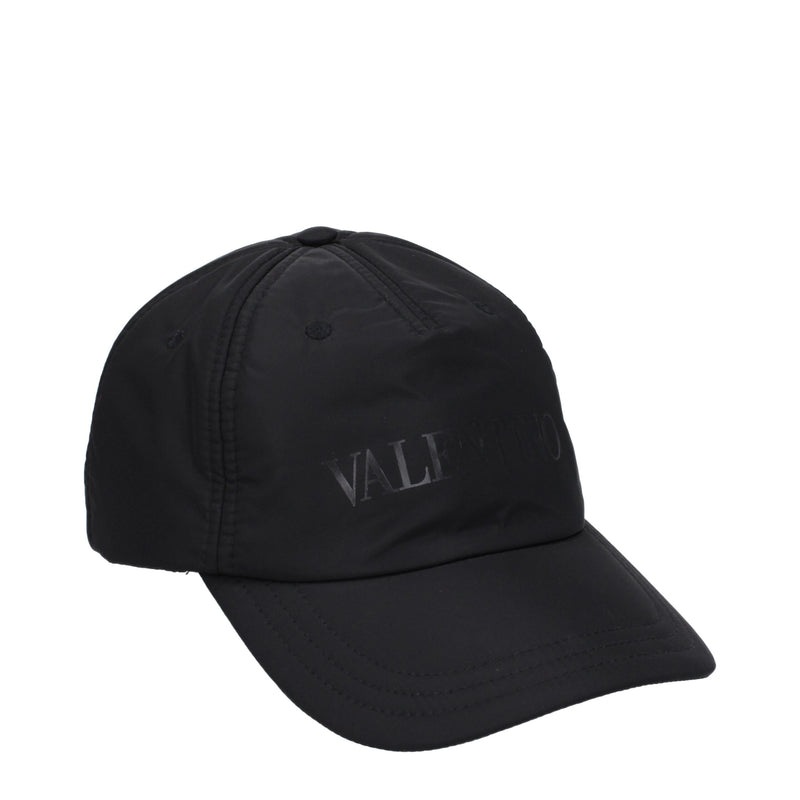 Casquette de Baseball en Polyamide Noir Valentino Garavani