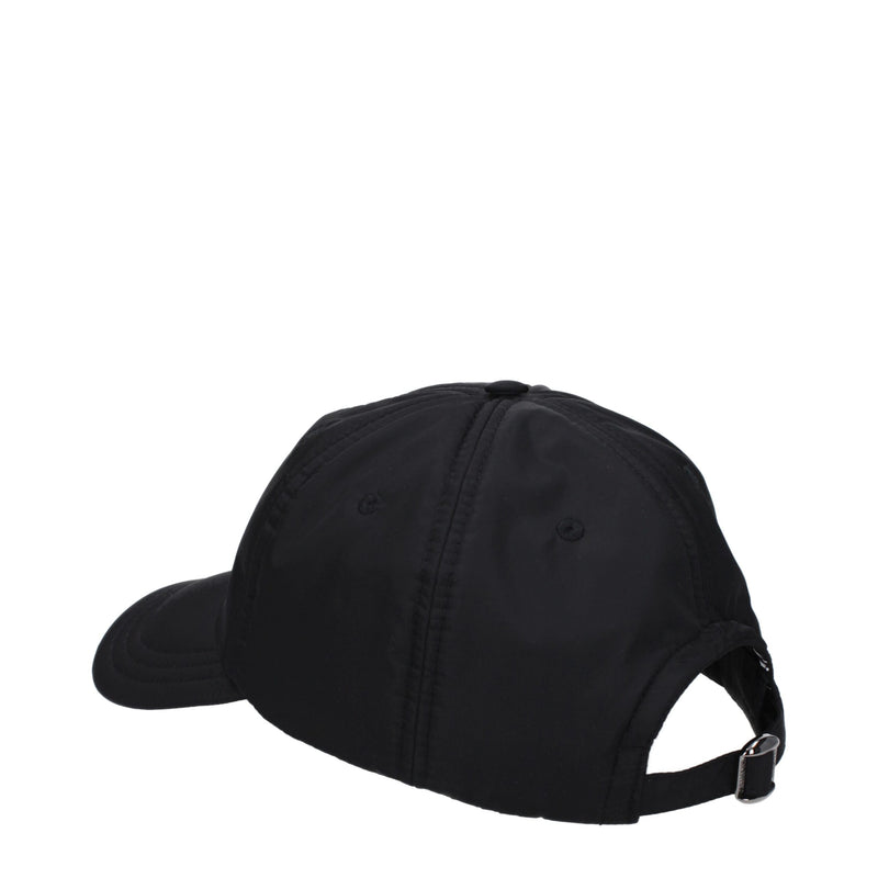 Casquette de Baseball en Polyamide Noir Valentino Garavani