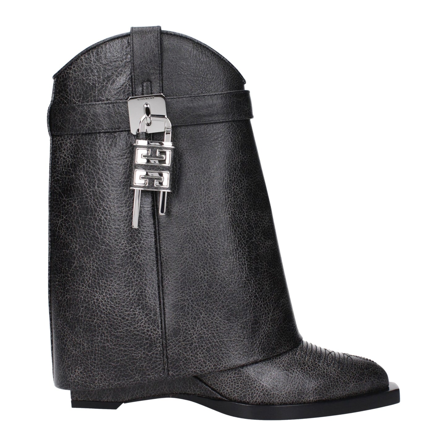 Givenchy zwarte leren enkellaarzen