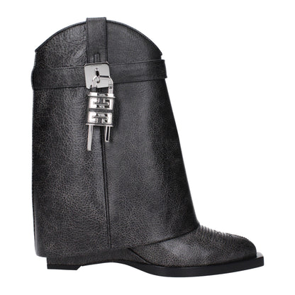 Givenchy zwarte leren enkellaarzen